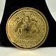 Christian IV Portugaløser, 1591 925 sølv, forgyld med 24Karat GuldDia: 38,6mmVægt: 20g