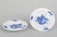 Royal Copenhagen Blå Blomst Kantet, par smørkuvert-skåle.Par små skåle i håndmalet porcelæn ...