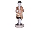 Bing & Grøndahl figur i overglasur i anledning af 300 året for Ludvig Holbergs fødsel. ...