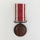 Dansk medalje uddelt for deltagelse i krigen i 1864. Portræt af Christian IX på forsiden, med ...