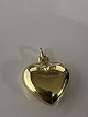 14 carat gold Heart.Charms / Pendants.Height 1.7 cm.