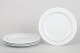 Grethe Meyer for Royal Copenhagen, Blåkant, sæt med fire middagstallerkener.Sæt med fire ...