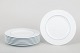 Grethe Meyer for Royal Copenhagen, Blåkant, sæt med otte tallerkener.Sæt med otte ...