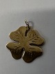 14 carat gold. Four-leaf clover.Charms / Pendants.Height 1.9 cm.