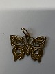 14 carat gold. Butterfly.Charms / Pendants.Height 1,7 cm.