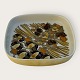 Royal Copenhagen, Aluminia, Square dish, #962 / 3774, 21.5 x 21.5 cm, Design Ellen Malmer *Good ...