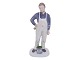 Stor Bing & Grøndahl figur, maler.Af fabriksmærket ses det, at denne er produceret mellem ...