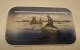 3645 Kgl. Fad med Den lille havfrue - Langelinie 21 x 12.5 cm Porcelæn fra Royal Copenhagen I ...