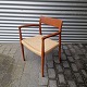 Niels Ole Møller spisebordsstol i teak med flettet sæde. Model 57. Design Niels O. ...