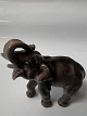 Dahl Jensen Porcelænsfigur Elefant.Dekorationsnummer 1113.1. sortering.Måler 7,0 ...