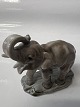 Dahl Jensen Figur Elefant.Dek. Nr. 1115.