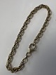 Anker Facet Armbånd i forgyldt sterlingsølv.Stemplet BNH 925.Længde 18,5 cm.Bredde ...