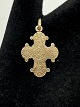 14 Karat Guld Kors Vedhæng Vægt: 1,75g 2cm x 1,7cmStemplet: 585(Nr. 4)