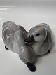 Royal Copenhagen, Figur To svaneunger/ællinger.Design Allan Therkelsen.Dekorationsnummer ...