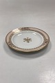 Royal Copenhagen Stel 594 Sidetallerken No. 14010Slid på guldkant kan forekommeDiameter 15 ...