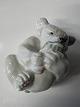 Royal Copenhagen figur, Isbjørneunge.Dekorationsnummer 234.Design: Knud Kyhn1. ...
