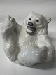 Royal Copenhagen figur, Isbjørneunge.Dekorationsnummer 247.Design: Knud Kyhn2. ...