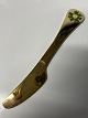 Års kniv 1982 Georg Jensen, Erantis.Forgyldt sterling sølv.Længde 16,5 cm.Flot og ...