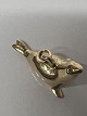 14 karat guld. Søløve.Charms / Vedhæng.Højde 1,3 cm.