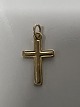 14 karat guld. KorsCharms / Vedhæng.Højde 1,8 cm.