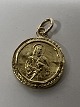 14k. Guldvedhæng med de to apostle Peter og ...