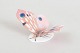 Karl Ens for Volkstedt, Art Deco butterfly figurine.Elegant porcelain butterfly figurine ...