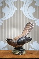 Dahl Jensen , DJ porcelæns figur af en gøg.Dekorationsnummer: DJ1314. 1.sort. H: 16cm. L: ...