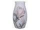 Bing & Grøndahl vase med magnolie blomst.Bemærk denne vare er på vores fjernlager. Den kan ...