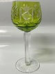 Rømer Glas Portvin Grøn.Højde 12 cm