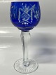 Rømer Glas Portvin Blå.Højde 12 cm