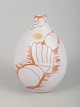 Anna-Lisa Thomson for Upsala-Ekeby, dekorativ keramikvase.Skulpturel vase i glaseret keramik ...