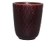 Aluminia Marselis kunstfajance, bordeaux vase.Designet af Nils ...