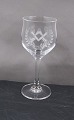 Frimurer glas eller Loge glas, bourgogne krystalglas eller store rødvin krystalglas på slank ...