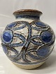 Bornholmsk keramik, Søholm, kugle vase.Højde 21 cm.Perfekt stand.