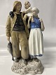 Bing & Grøndahl Figur, Fisker familie.Dekorationsnummer 2025.Design Axel ...