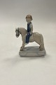 Royal Copenhagen Figur af Pige på Hest No. 5651
