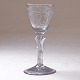Nøstetangen Chrystal Desert glas prydet med kartouche med monogram "PGC" og ...