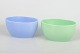 Ursula Munch-Petersen for Royal Copenhagen, par skåle fra Ursula-serien.Par dekorative ...