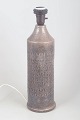 Bitossi for Bergboms, stor bordlampe.Skulpturel bordlampe i glaseret keramik med cylindrisk ...