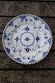 Blue Fluted Full lace Danish porcelain, large cake plate 17.5cm