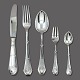 Strand silver cutlery, complete for 12 persons, 71 pieces