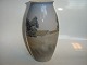 Bing & Grondahl Vase, With Farm before harvest