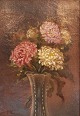 Gammelt maleri  
"Pæoner i vase" 
sign. ukendt C. 
Madsen - olie 
på lærred
22 x 32 
Maleriet ...