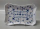 Royal 
Copenhagen 
Musselmalet 
riflet 269-1 
Bakke, aflang, 
firkantet, 17 x 
23 cm (#364). 
...