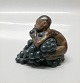 Bing & Grondahl 
Stoneware B&G 
4021 Kai 
Nielsen Faun 
with grapes - 
Colored 9.5 x 
11 cm . In nice 
...