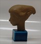 Royal 
Copenhagen 
Stoneware. 
21817 RC Head 
"Cleopatra" 16 
cm (After 
21390), JH, 
February 1961 
...