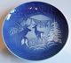 Bing & Grøndahl 
Juleplatter 
(BG) fra 1980 
"Jul i skoven". 
Design Henry 
Thelander. I 
fin og hel ...