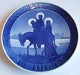 Royal 
Copenhagen 
Juleplatte 
(Kongelig, kgl) 
fra 1943 "The 
flight to 
Egypt". 
Designed af 
Nils ...