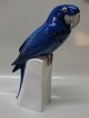 Kgl. figur fra 
Royal 
Copenhagen fugl 
503 Blå Ara. 
Armand Petersen 
41 cm  (B&G 
2235 ) 
Papegøjen ...