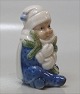 Kgl. figur fra 
Royal 
Copenhagen 2859 
RC "Vinter" 
Hans H. Hansen 
Design 1927 6,5 
x 3 cm I hel og 
...